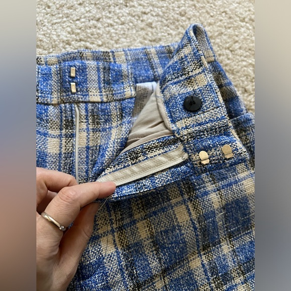 Zara High Waist Plaid Pants. Size XS - Picture 9 of 13